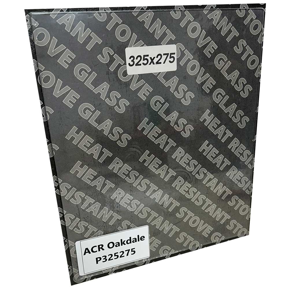 Replacement Stove Glass - ACR Oakdale (325mm x 275mm Rectangular)